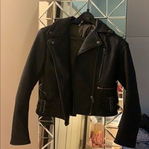 Faux Leather Jacket